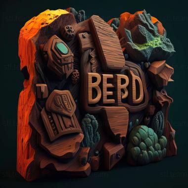 3D model Deep Rock Galactic game (STL)